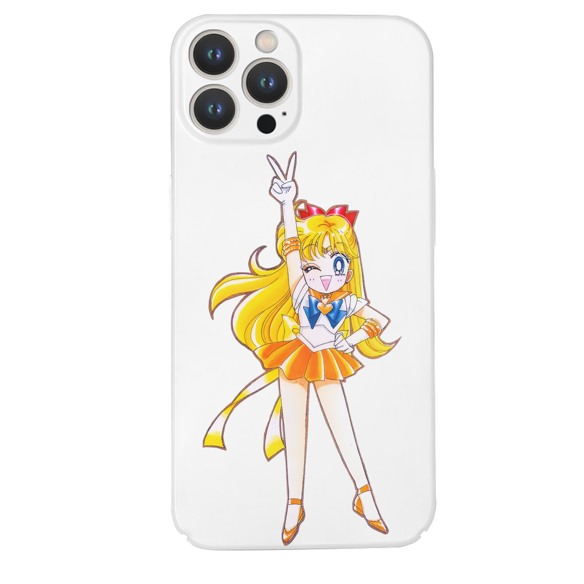 （画像用） 美少女戦士セーラームーン 愛野 美奈子 あいの みなこ Sailor Moon Aino Minako 【iPhone 14シリーズ対応】ハードケース